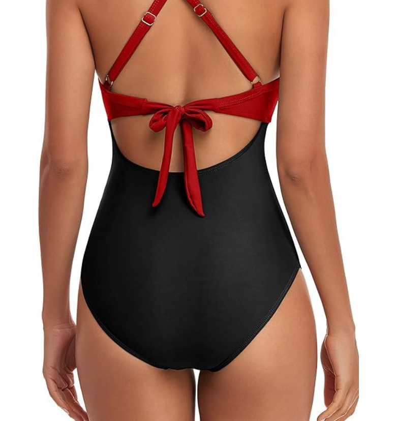 Valenzora - Hollowed-out swimsuit