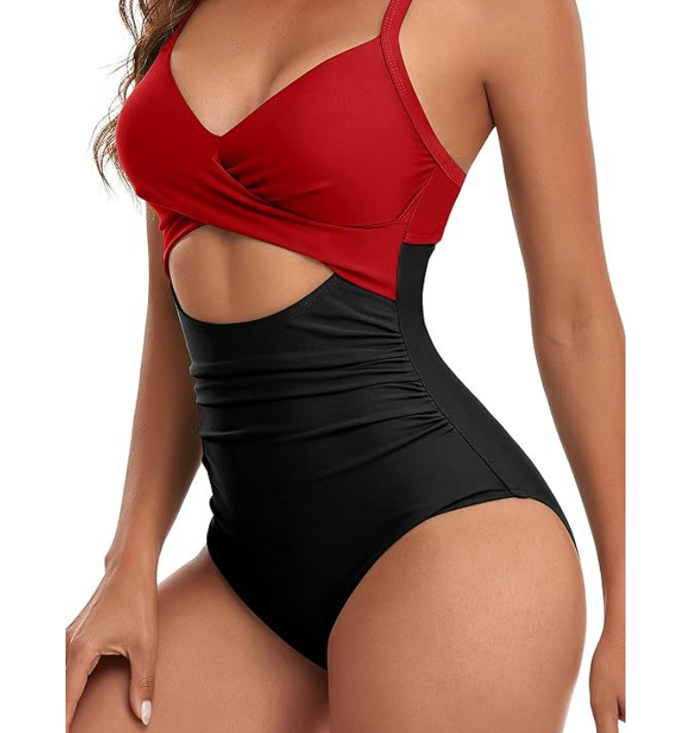 Valenzora - Hollowed-out swimsuit