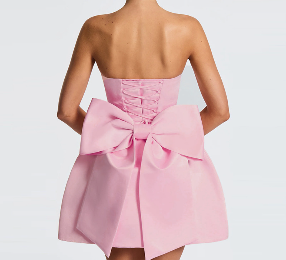 Valenzora | Sleeveless mini dress with bow detail