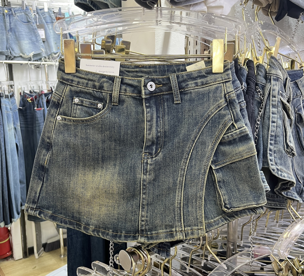 Valenzora | Jeans-Skort Jeans-Minirock