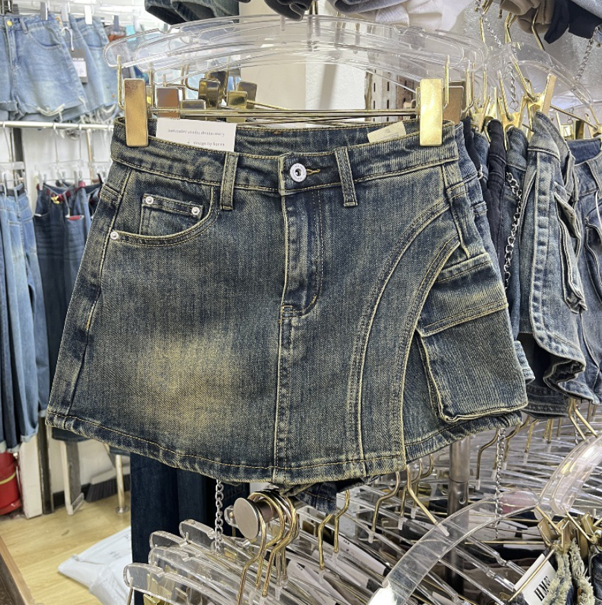 Valenzora | Jeans-Skort Jeans-Minirock