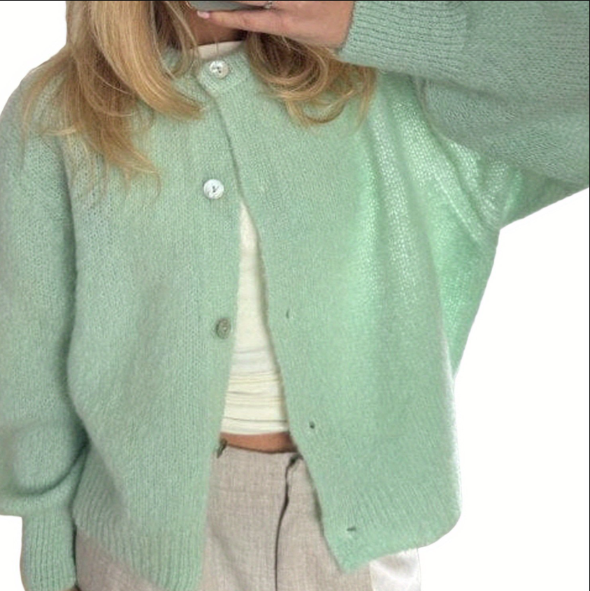 Valenzora | Women's knitted cardigan with buttons