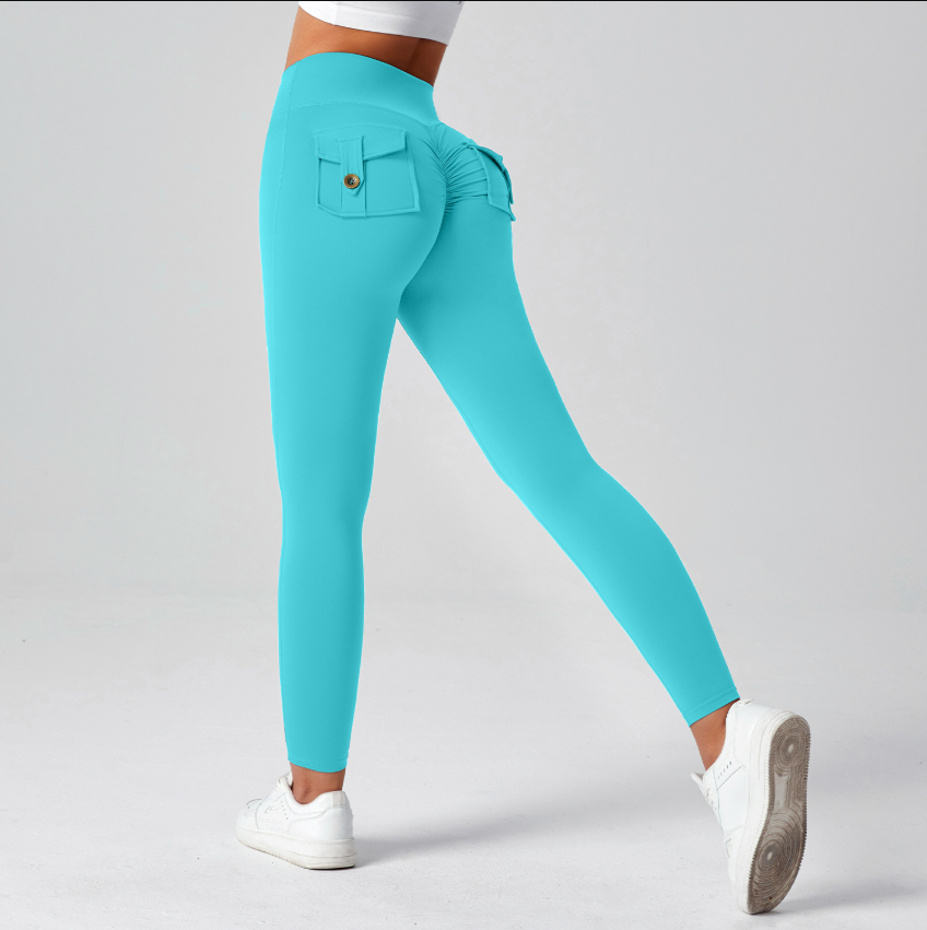 Valenzora | High-Waist Cargo Leggings