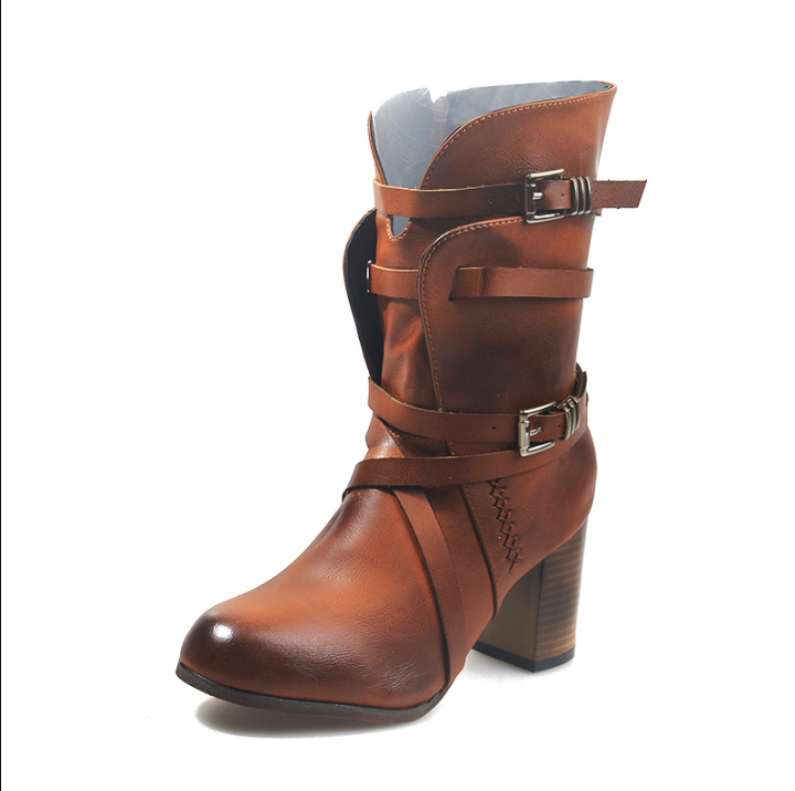 Valenzora - Women's Leather Boots