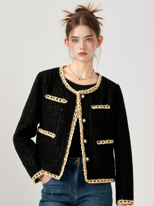 Valenzora – Elegante Jacke mit Knöpfen
