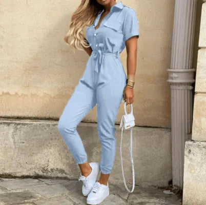 Valenzora | Jumpsuit Zeitlose weiche Baumwolle Perfekt für jeden Anlass