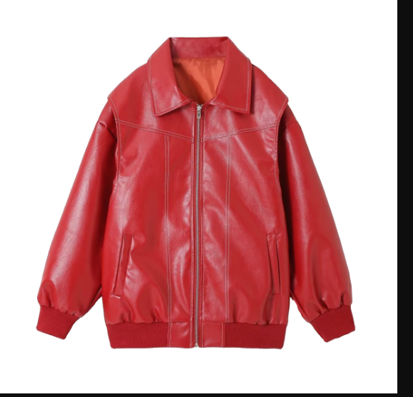 Valenzora | Oversized leather jacket for women | Trendy and comfortable