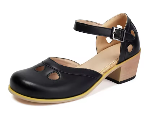 Valenzora | Orthopedic sandals with low heels