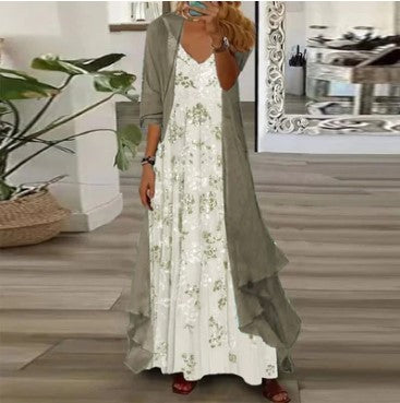 Valenzora | Elegantes grünes Kleid