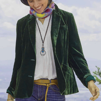 Valenzora | Vintage-Fashion-Blazer-Jacke