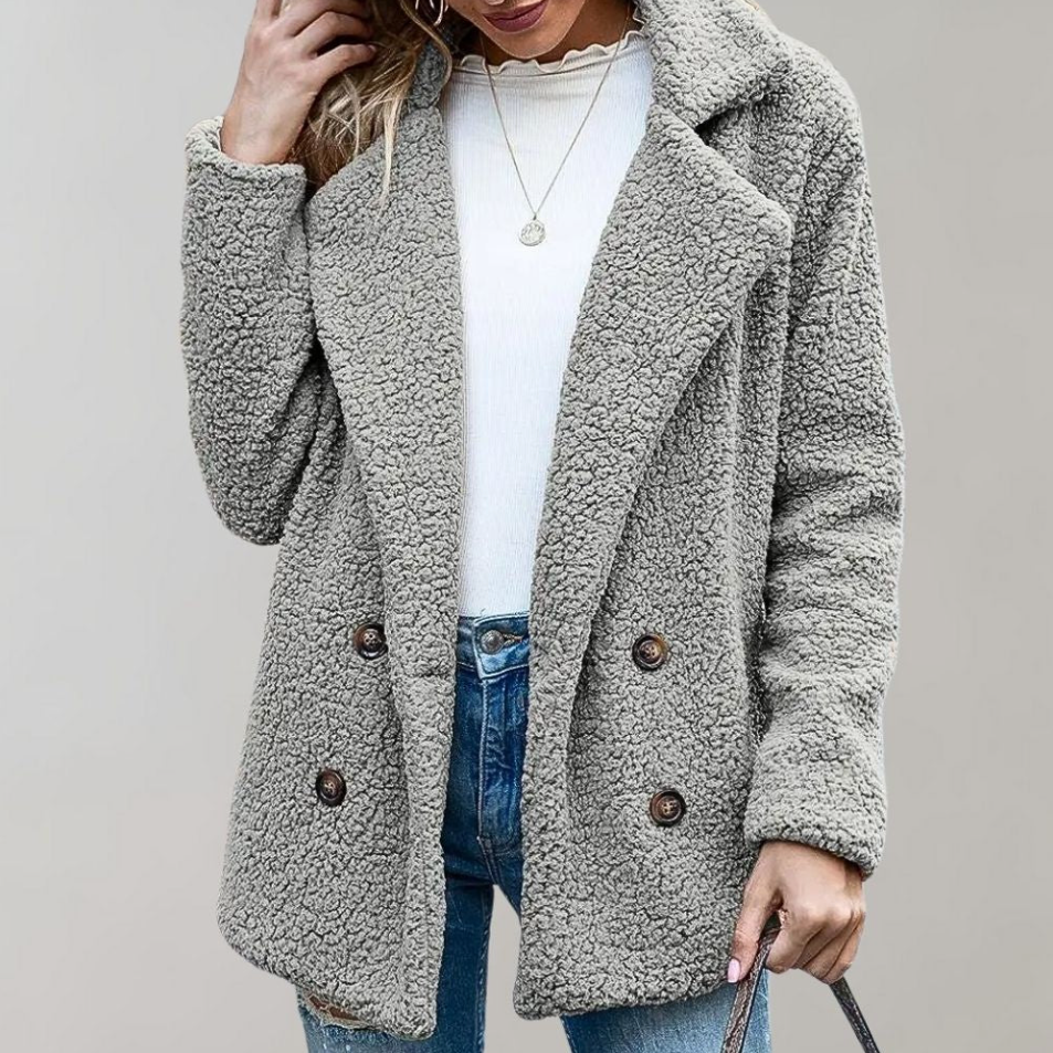 Valenzora | Warm and fluffy women's jacket