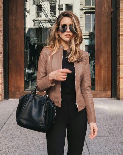 Valenzora Winter Leather Jacket in Modern Style for Women | Perfect for Winter