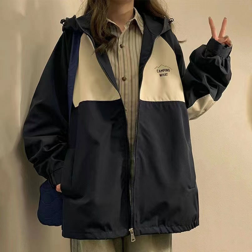 Valenzora | Wasserdichte zweifarbige Jacke für Damen