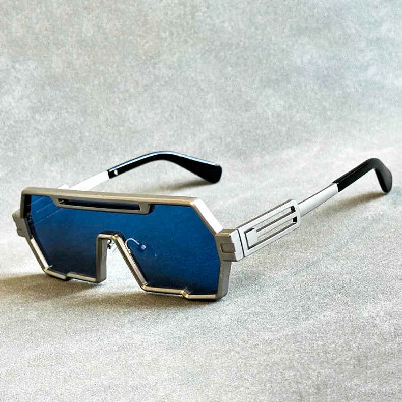 Valenzora | Cyberpunk Shield Sunglasses - Stylish & Futuristic