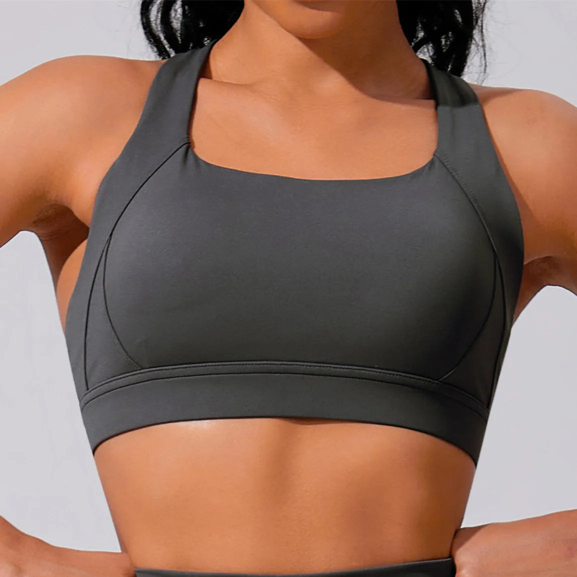 Valenzora | Seamless High-waist Push-up Fitness Bra