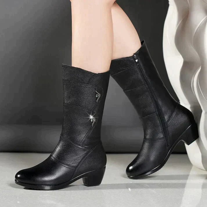 Valenzora – Leather winter boots – Women