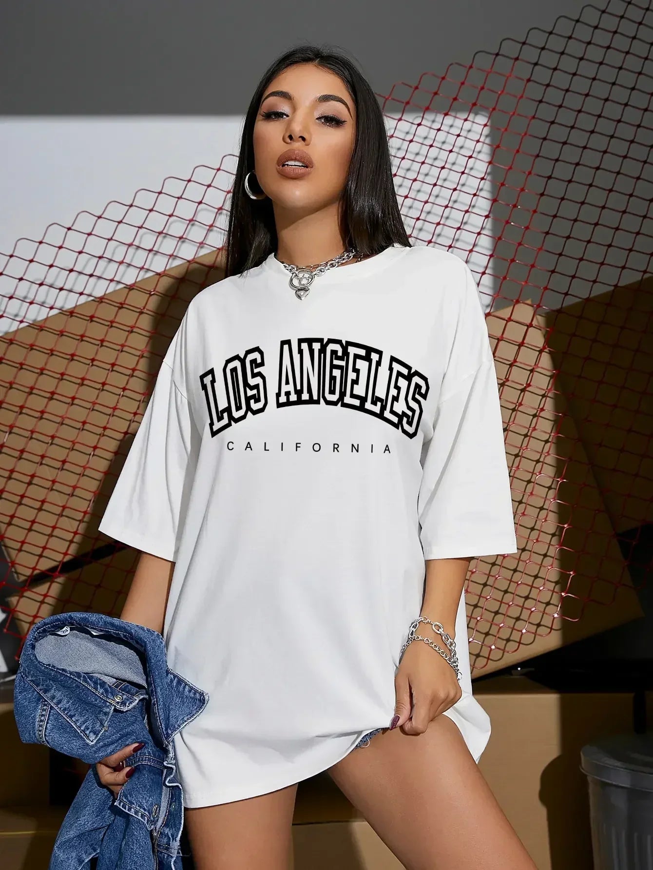 Valenzora | Angeles California graphic T-shirt