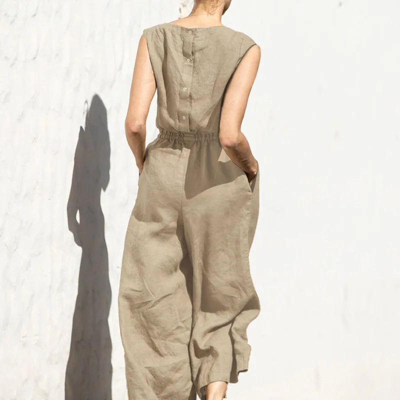 Valenzora | Cotton Linen Overall