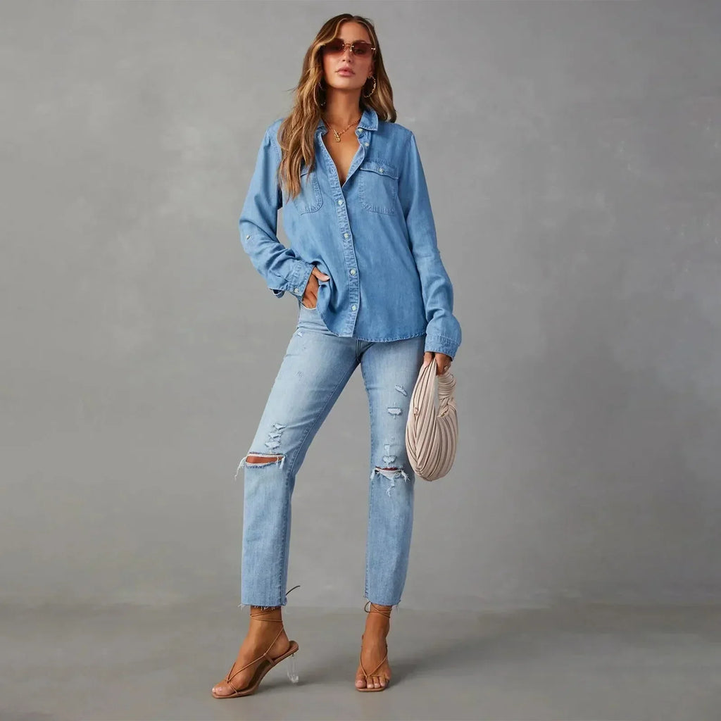Valenzora | Lightweight Denim Shirts