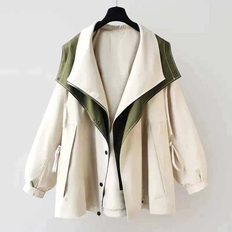 Valenzora - Mid-length loose women's jacket
