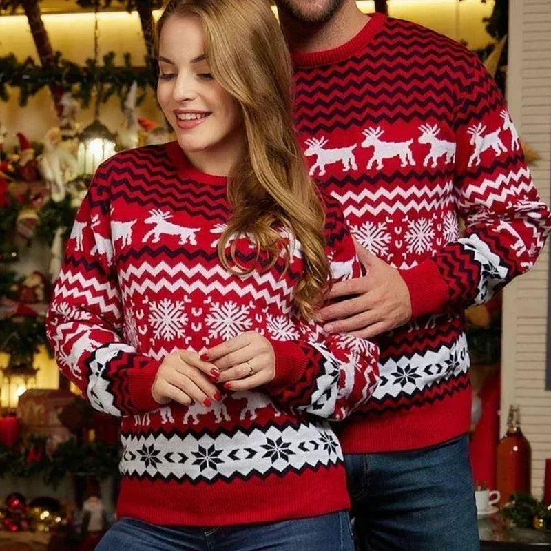 Valenzora - Ugly Christmas Sweater - Cozy Scandinavian-style knitted sweater