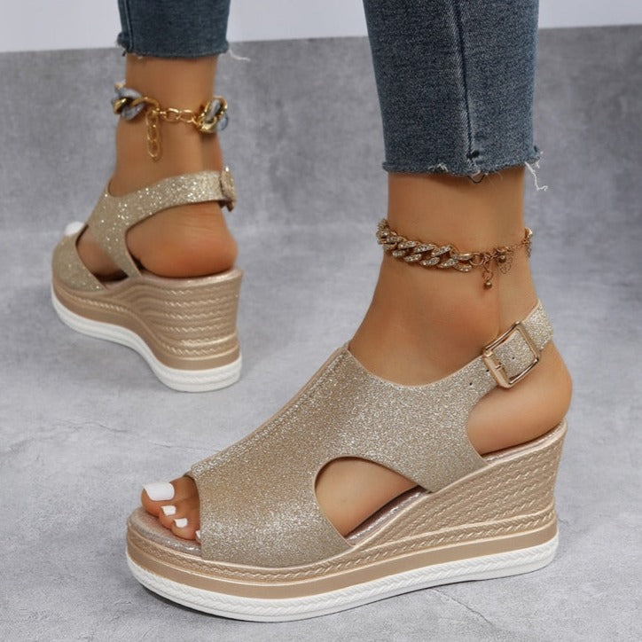 Valenzora | Orthopädische Keilsandalen für den Sommer