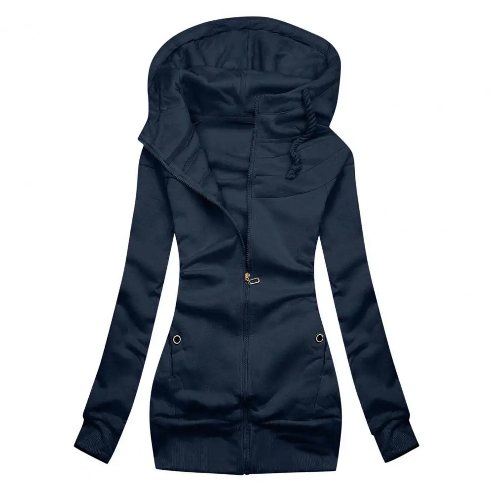 Valenzora | Lässiges, schmal geschnittenes Kapuzen-Sweatshirt