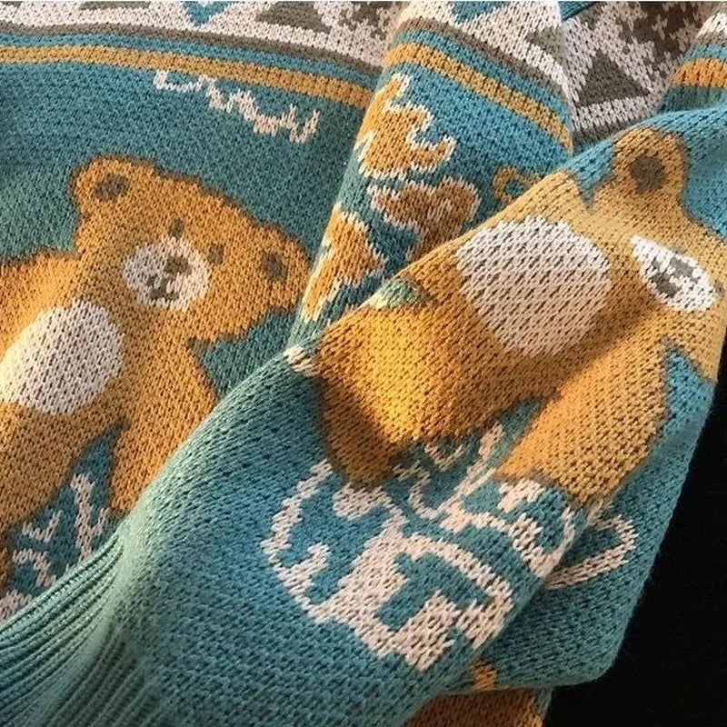 Valenzora – Hässlicher Weihnachtspullover – Süßer Bärenpullover für Paare