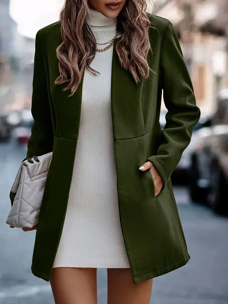 Valenzora - Eleganter klassischer Damen-City-Mantel