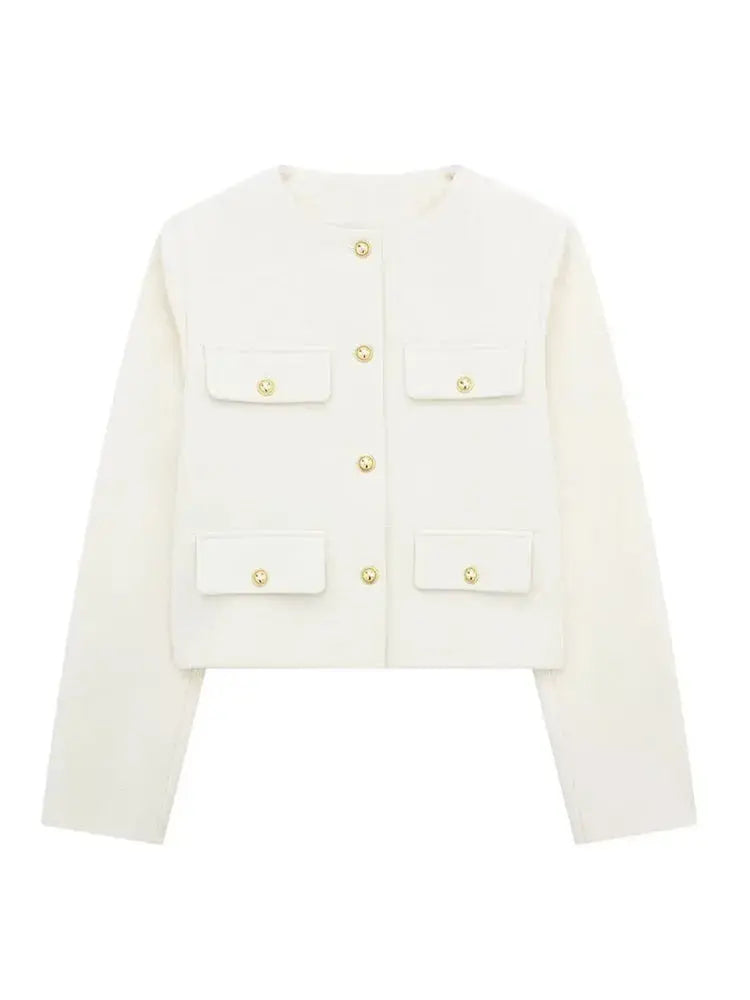 Valenzora | Klassischer Tweed Blazer