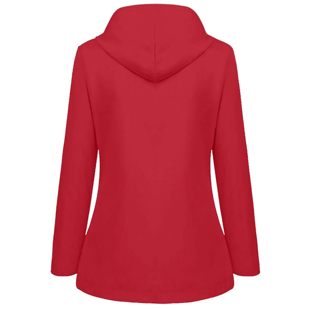 Valenzora | Lightweight rain jacket with hood