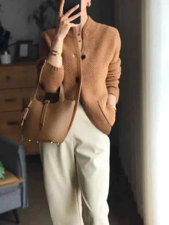 Valenzora - Women's coat made of pure cashmere wool