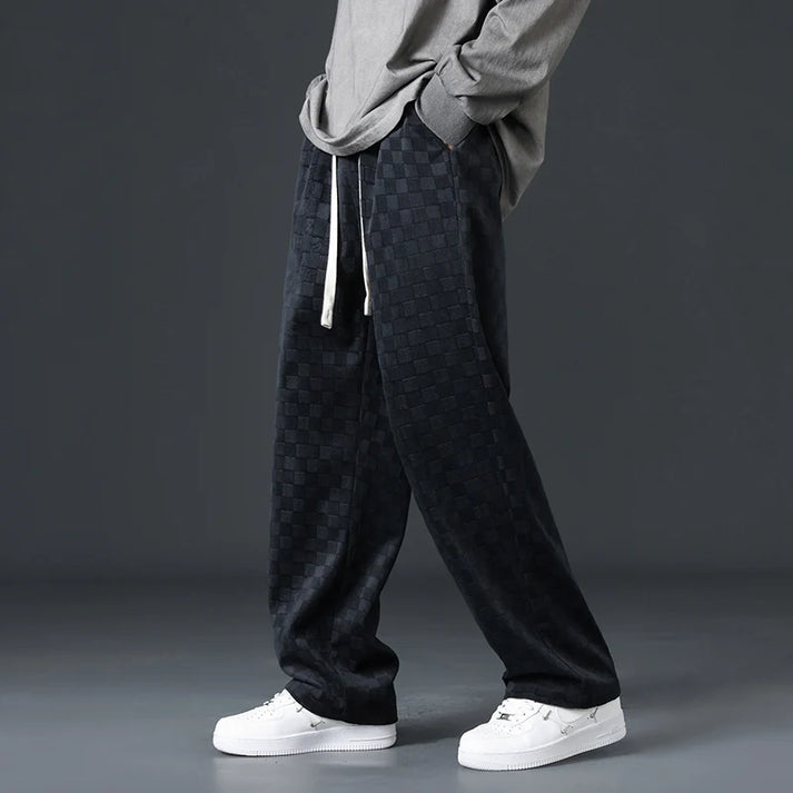 Valenzora | Stylische Jogginghose mit Karomuster