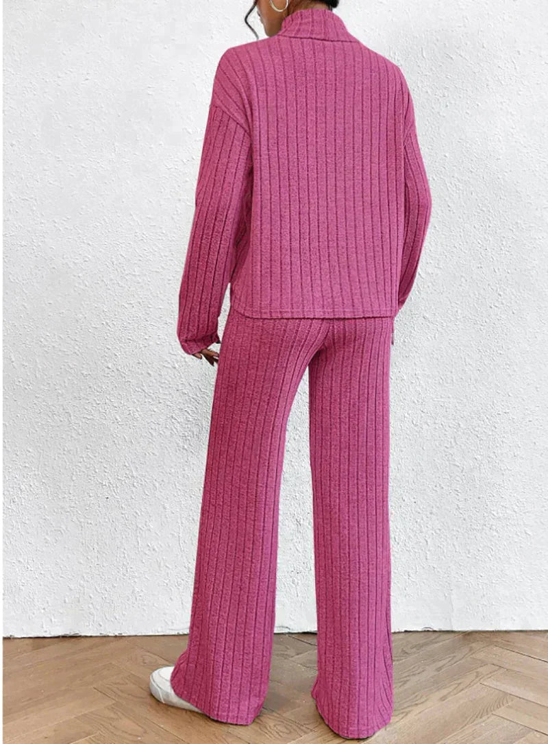 Darlene™ – Strickhose und Rollkragenpullover für Damen