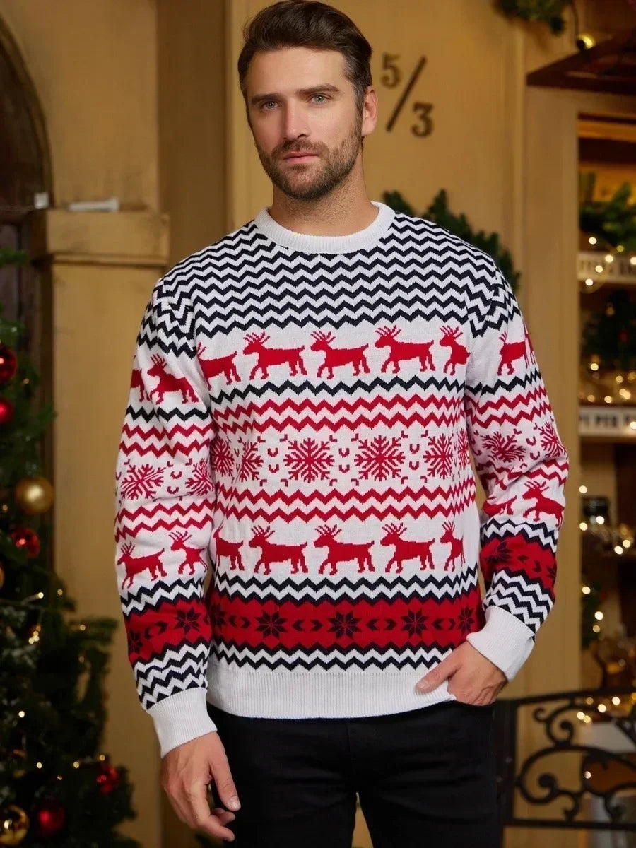 Valenzora - Ugly Christmas Sweater - Cozy Scandinavian-style knitted sweater