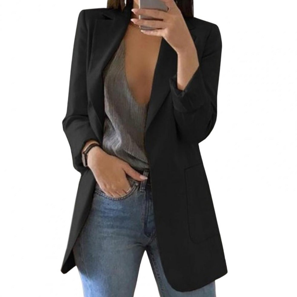 Valenzora Blazer jacket with large pockets