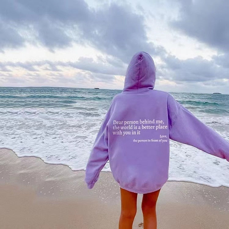 Angel - Dear person behind me Unisex Hoodie