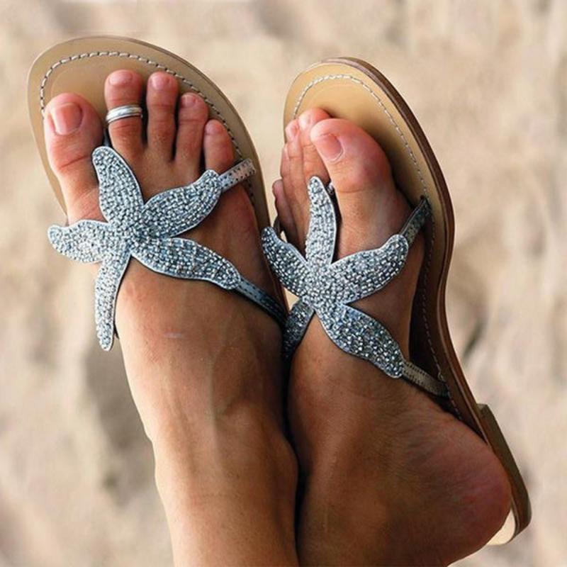 Valenzora | Starfish slippers for women