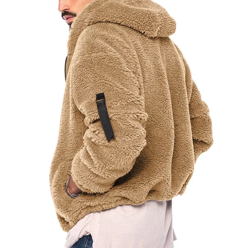 Valenzora | Sherpa vest made of velour