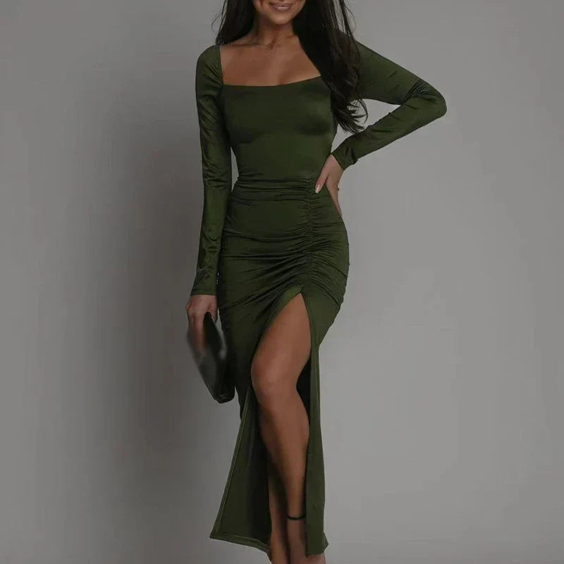 Valenzora | Kreuzförmiges, rückenfreies Kleid