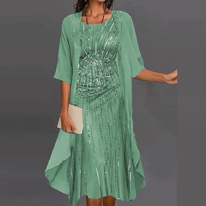 Valenzora | Elegant Custom Printed Dress