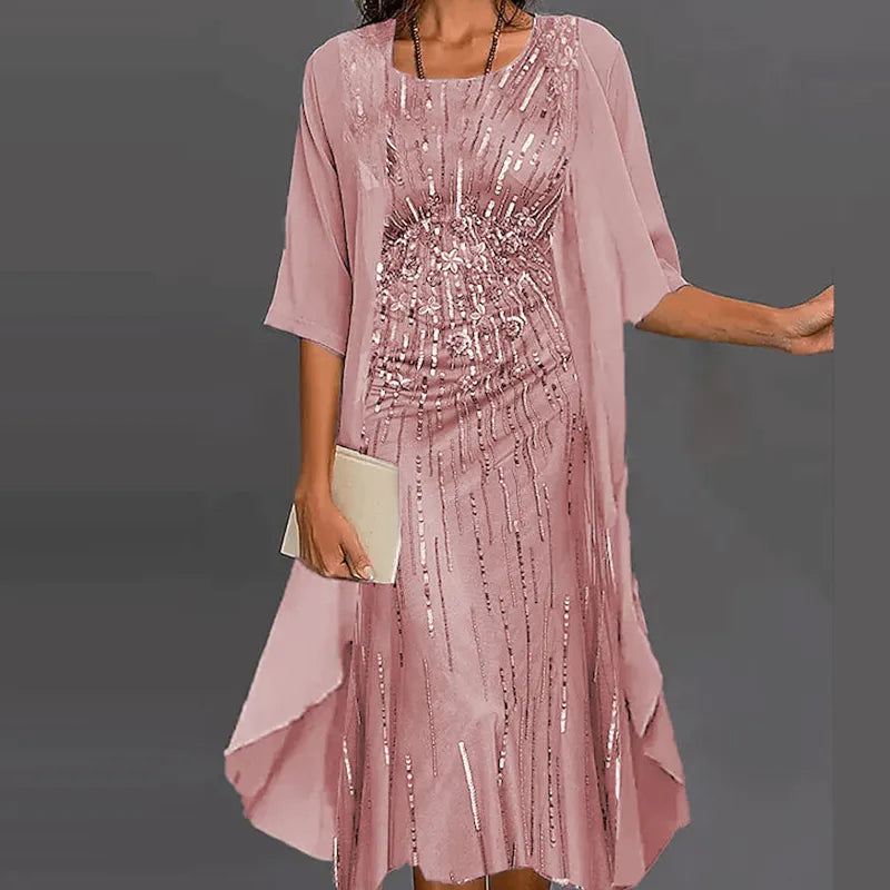 Valenzora | Elegant Custom Printed Dress