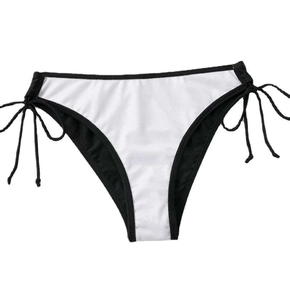 Valenzora - Elegant triangle bikini in black