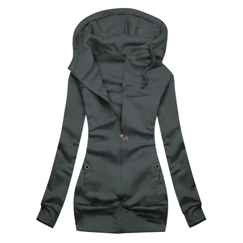Valenzora | Lässiges, schmal geschnittenes Kapuzen-Sweatshirt