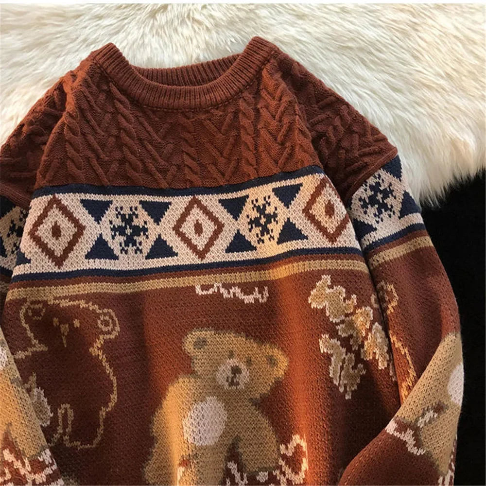 Valenzora – Hässlicher Weihnachtspullover – Süßer Bärenpullover für Paare