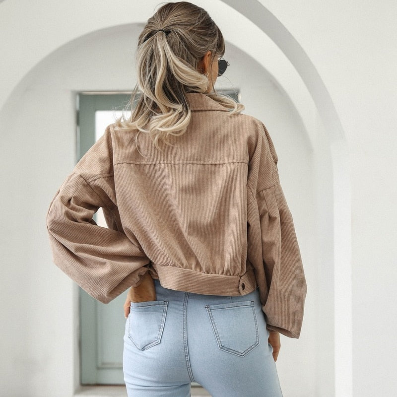 Valenzora | Stylische Cordjacke für Damen