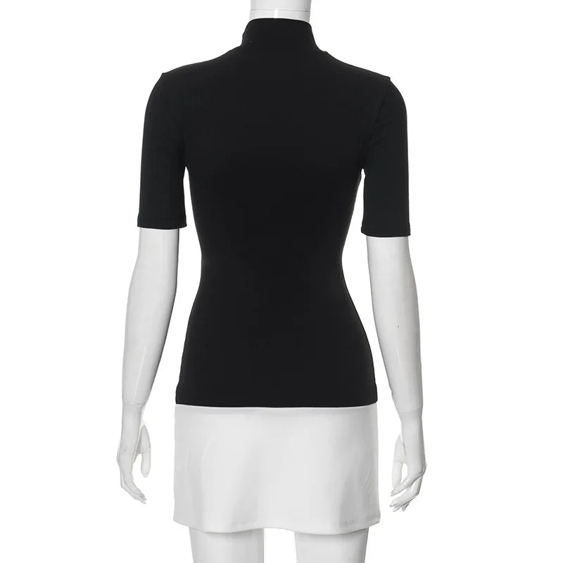 Valenzora | Lässiges Patchwork-Minikleid
