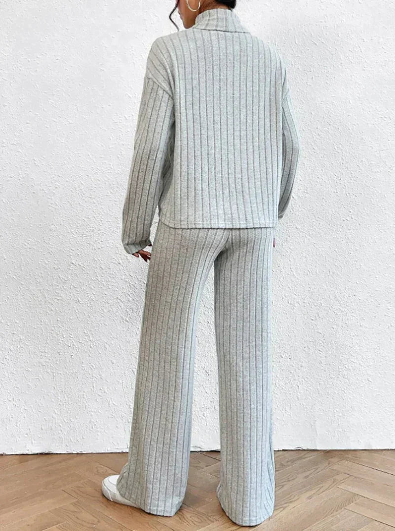 Darlene™ – Strickhose und Rollkragenpullover für Damen