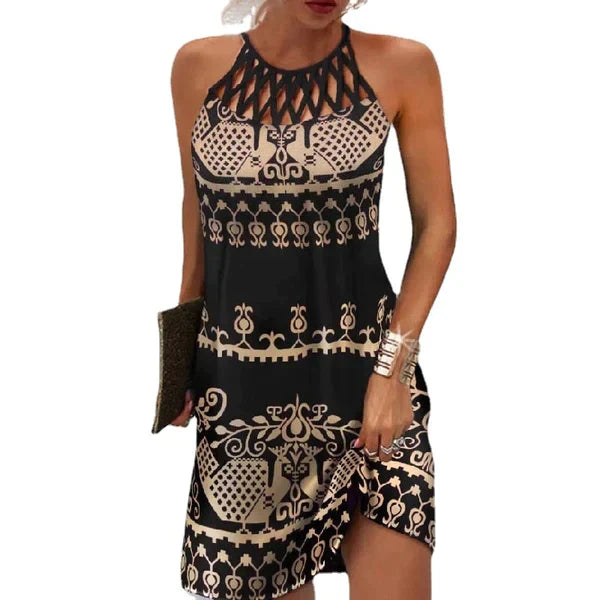 Isabeau™ Damen Halter-Sommerkleid