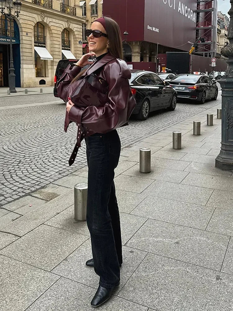 leather for women